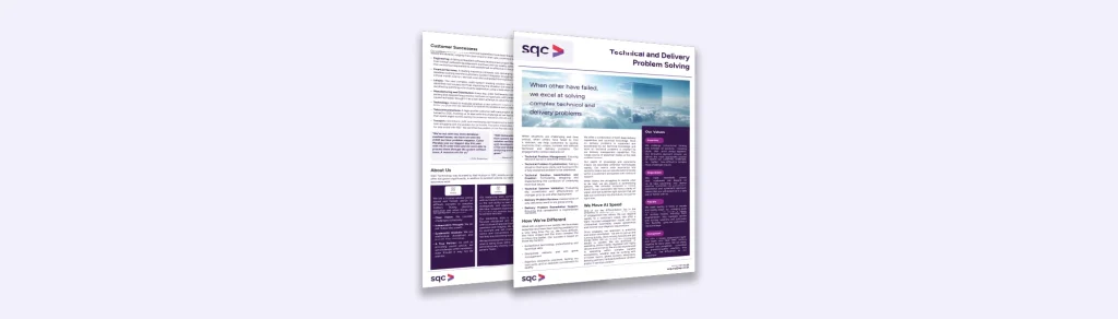Technical & Delivery Problem Solving (download)